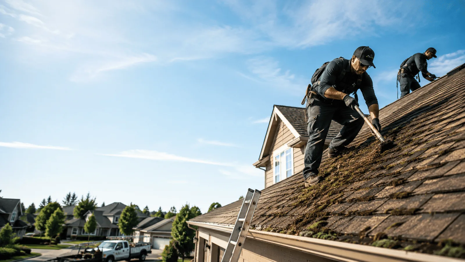 Roof Moss Removal in Johnstown, NY near me
